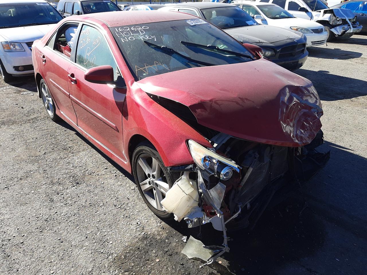 TOYOTA CAMRY L 2013 with VIN 4T1BF1FKXDU649496 - Photo from auction