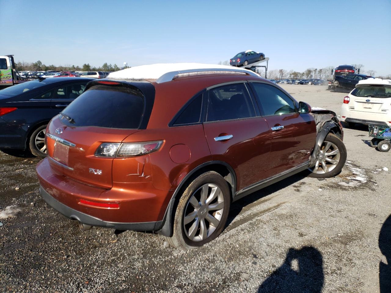 Photo 4 from auction – 2007 INFINITI FX35 with VIN JNRAS08W27X205585