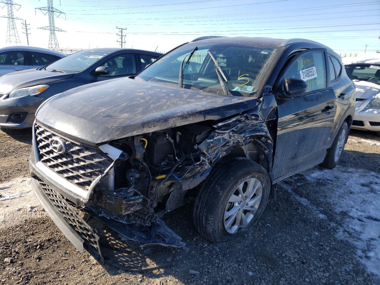 Photo 2 from auction – 2020 HYUNDAI TUCSON LIM with VIN KM8J33A40LU101501