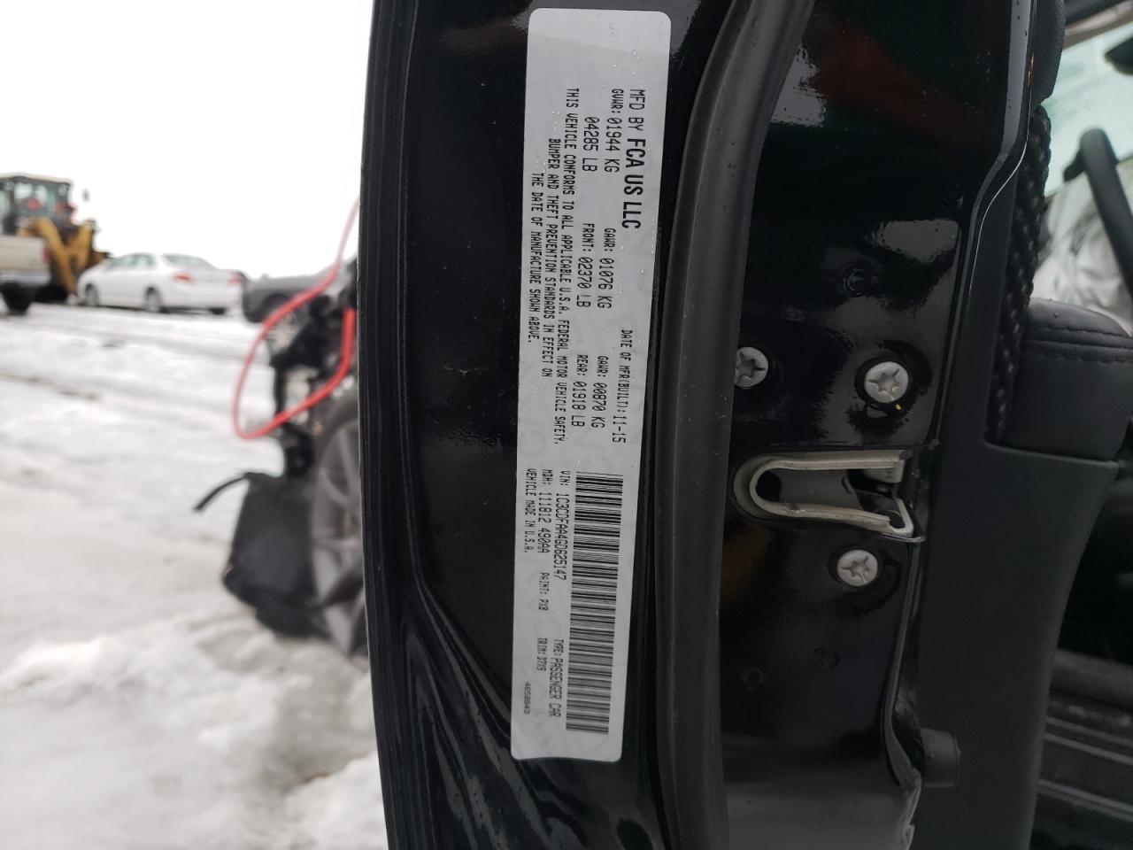 Photo 10 from auction – 2016 DODGE DART SE with VIN 1C3CDFAA4GD625147