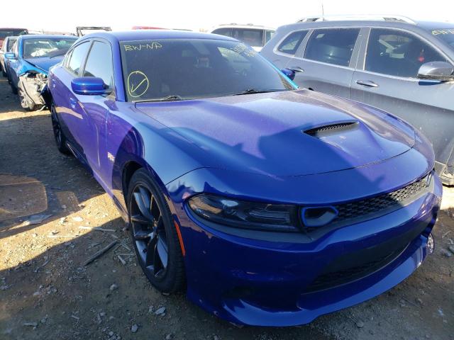 DODGE CHARGER SC 2019 with VIN 2C3CDXGJ2KH665297 - Photo from auction