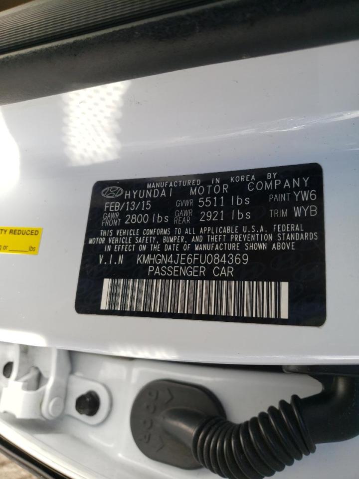 Photo 10 from auction – 2015 HYUNDAI GENESIS 3. with VIN KMHGN4JE6FU084369