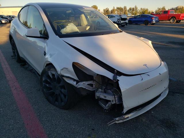TESLA MODEL Y 2021 with VIN 5YJYGDEE8MF241385 - Photo from auction