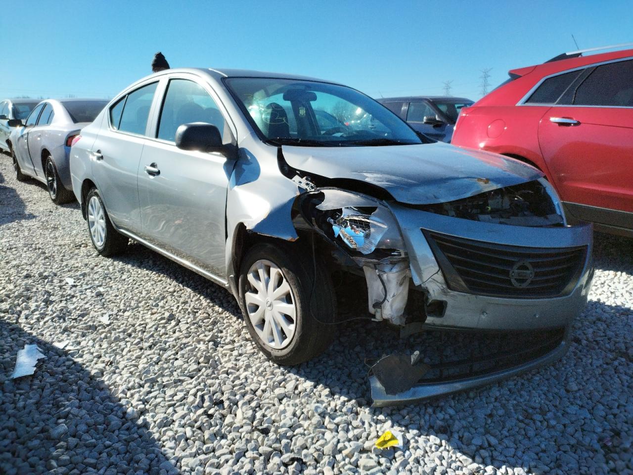NISSAN VERSA S 2012 with VIN 3N1CN7AP4CL942954 - Photo from auction