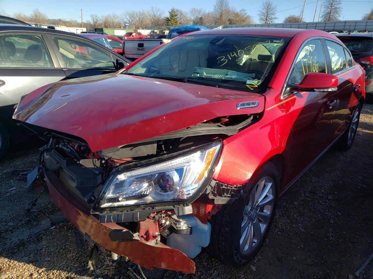 Photo 2 from auction – 2014 BUICK LACROSSE with VIN 1G4GB5G31EF240454