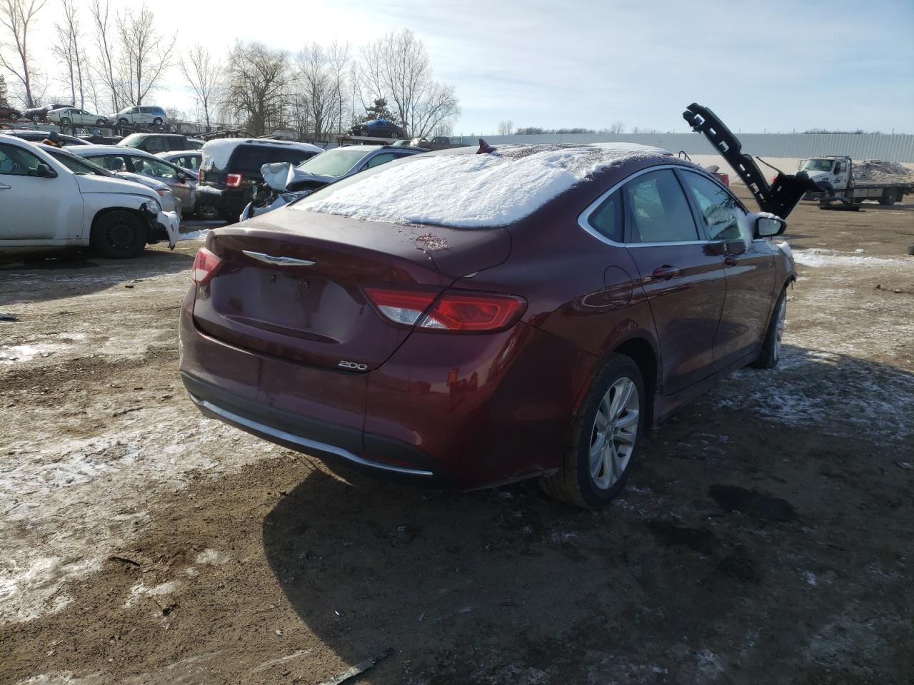 Photo 4 from auction – 2016 CHRYSLER 200 LIMITE with VIN 1C3CCCAB8GN120491