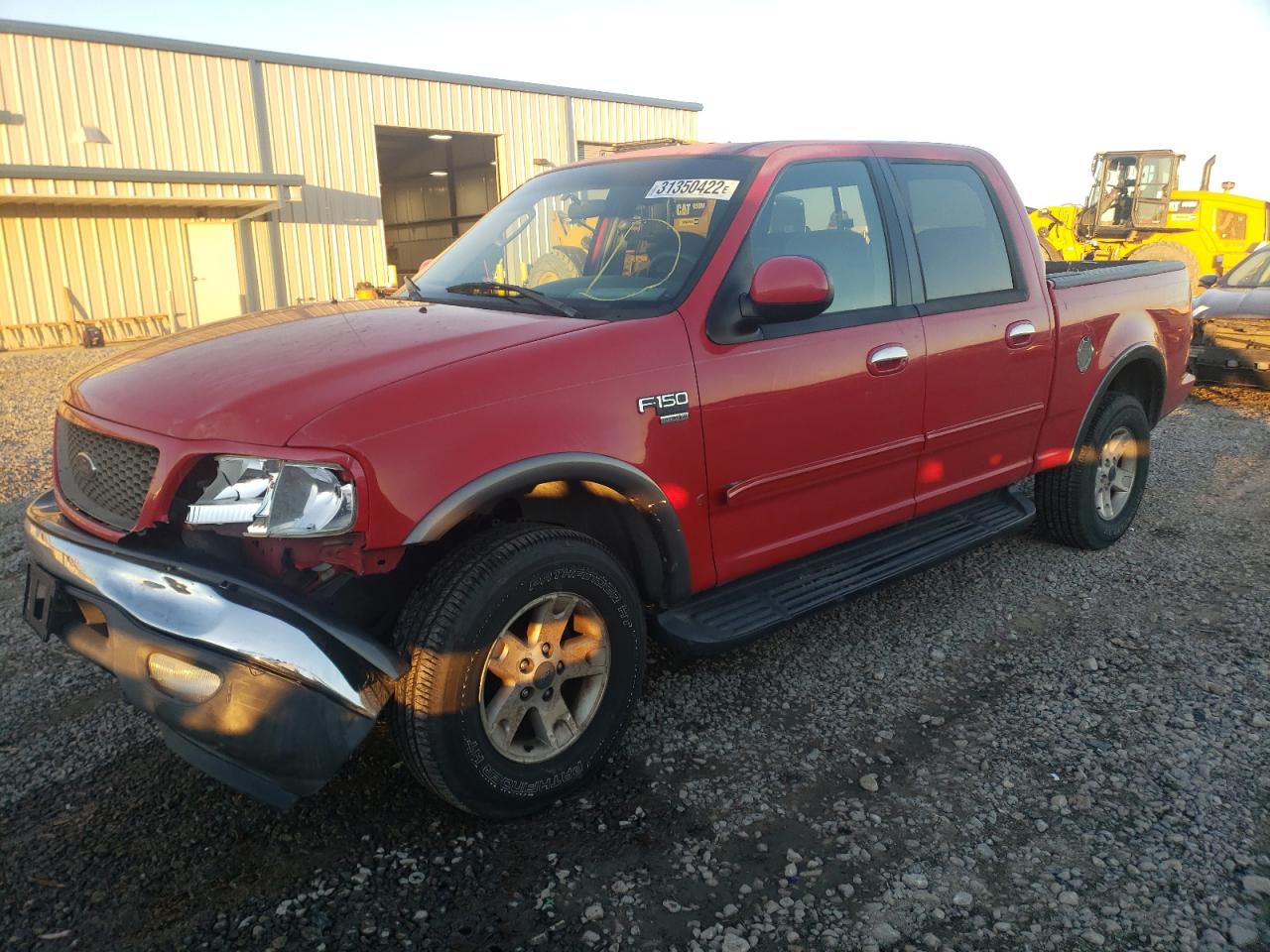 Photo 2 from auction – 2002 FORD F150 SUPER with VIN 1FTRW08L72KD28818