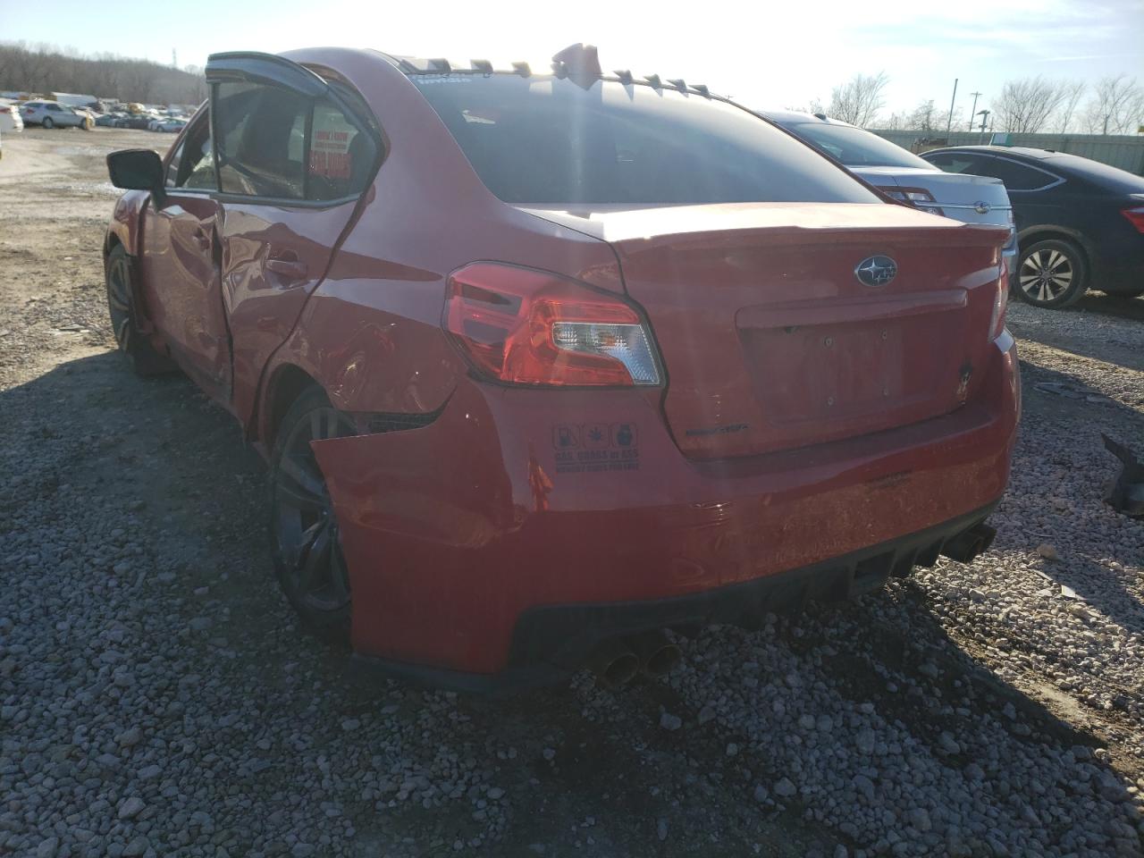 Photo 3 from auction – 2017 SUBARU WRX PREMIU with VIN JF1VA1E63H9840650