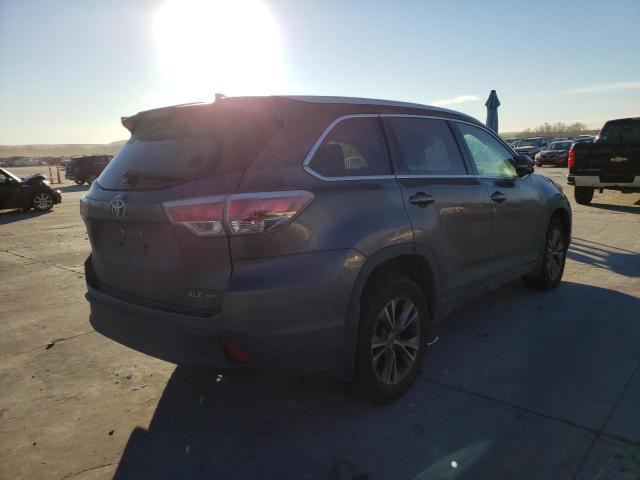 Photo 4 from auction – 2015 TOYOTA HIGHLANDER with VIN 5TDJKRFH9FS158794