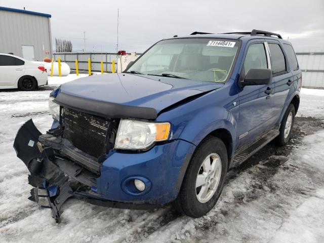 Photo 2 from auction – 2008 FORD ESCAPE XLT with VIN 1FMCU93108KA15412