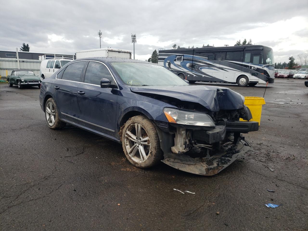 Photo 1 from auction – 2013 VOLKSWAGEN PASSAT SEL with VIN 1VWCN7A36DC002806