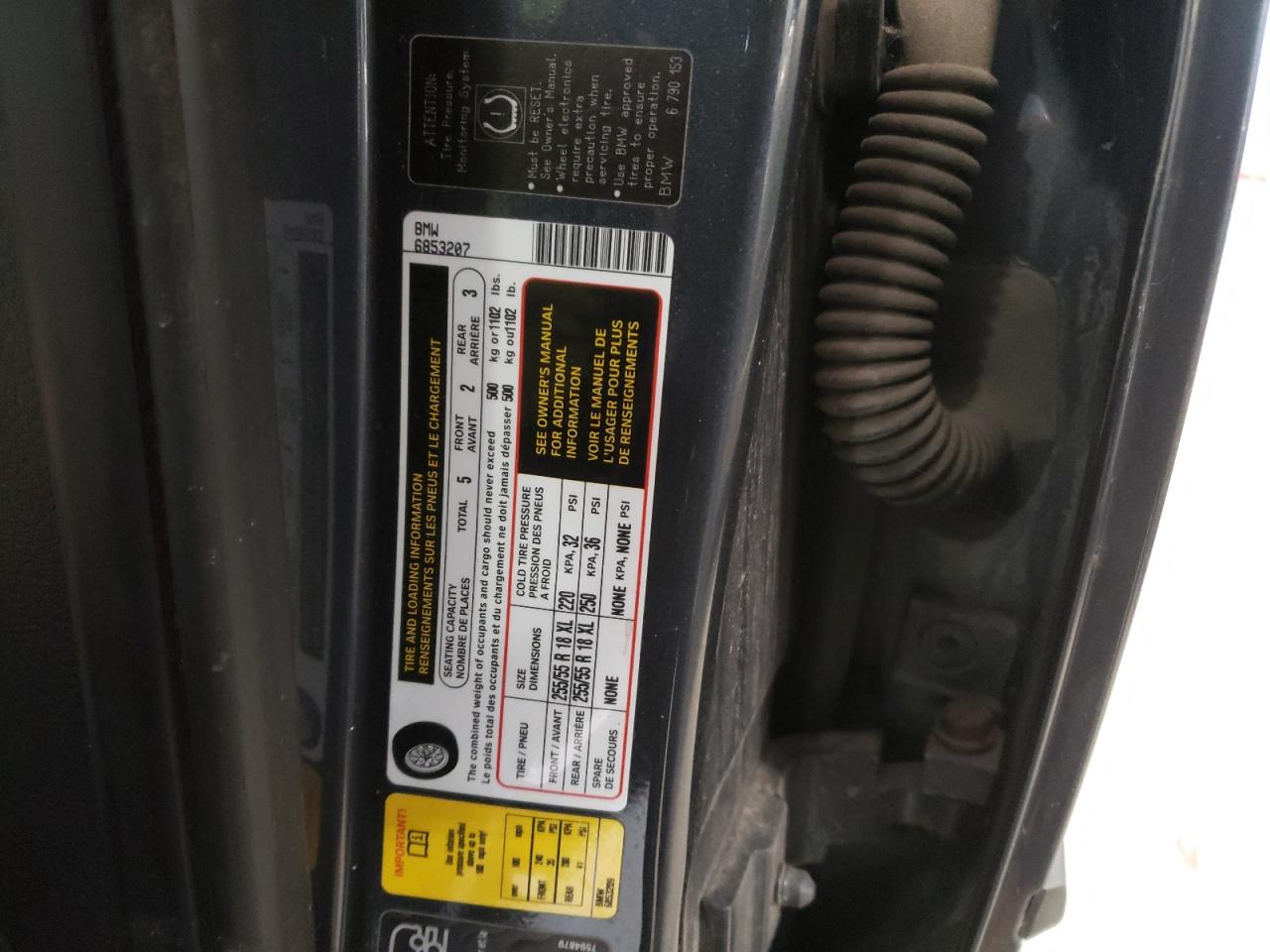 Photo 10 from auction – 2011 BMW X5 XDRIVE3 with VIN 5UXZW0C54BL657963