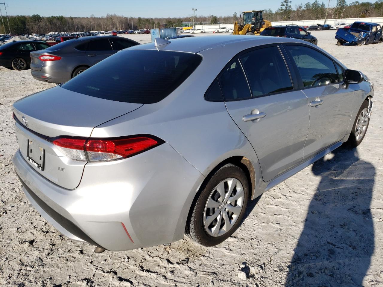 Photo 4 from auction – 2021 TOYOTA COROLLA LE with VIN JTDEPMAE9MJ177102