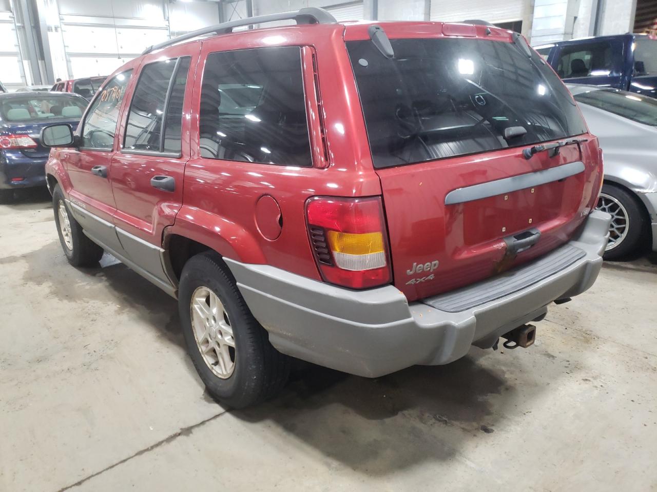 Photo 3 from auction – 2002 JEEP GRAND CHER with VIN 1J4GW48N62C201871