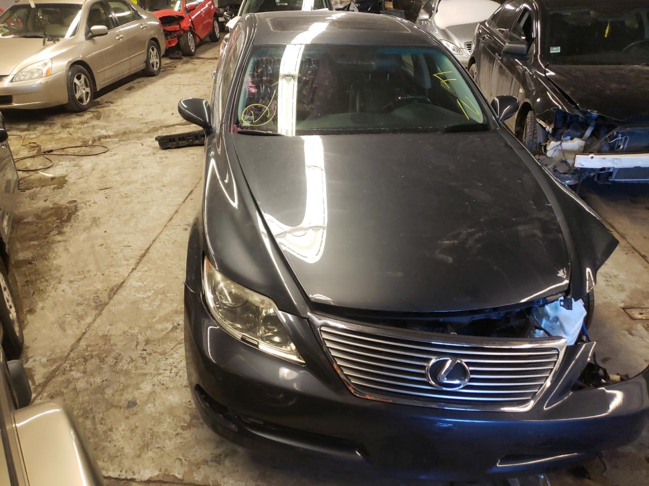 LEXUS LS 460L 2008 with VIN JTHGL46F285026329 - Photo from auction