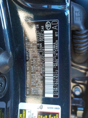 Photo 10 from auction – 2018 TOYOTA COROLLA L with VIN 2T1BURHE1JC035381