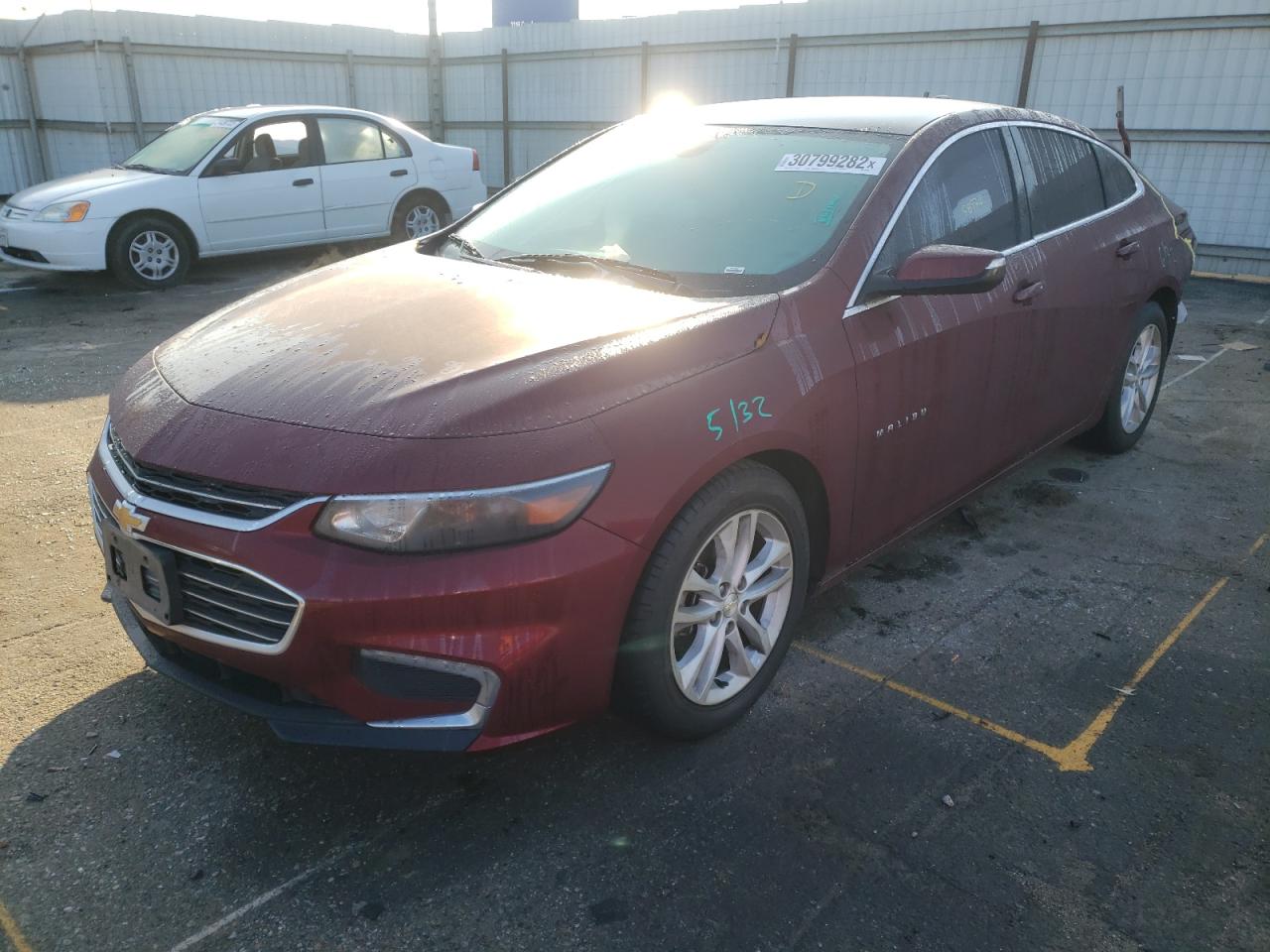 Photo 2 from auction – 2016 CHEVROLET MALIBU LT with VIN 1G1ZE5ST7GF287043