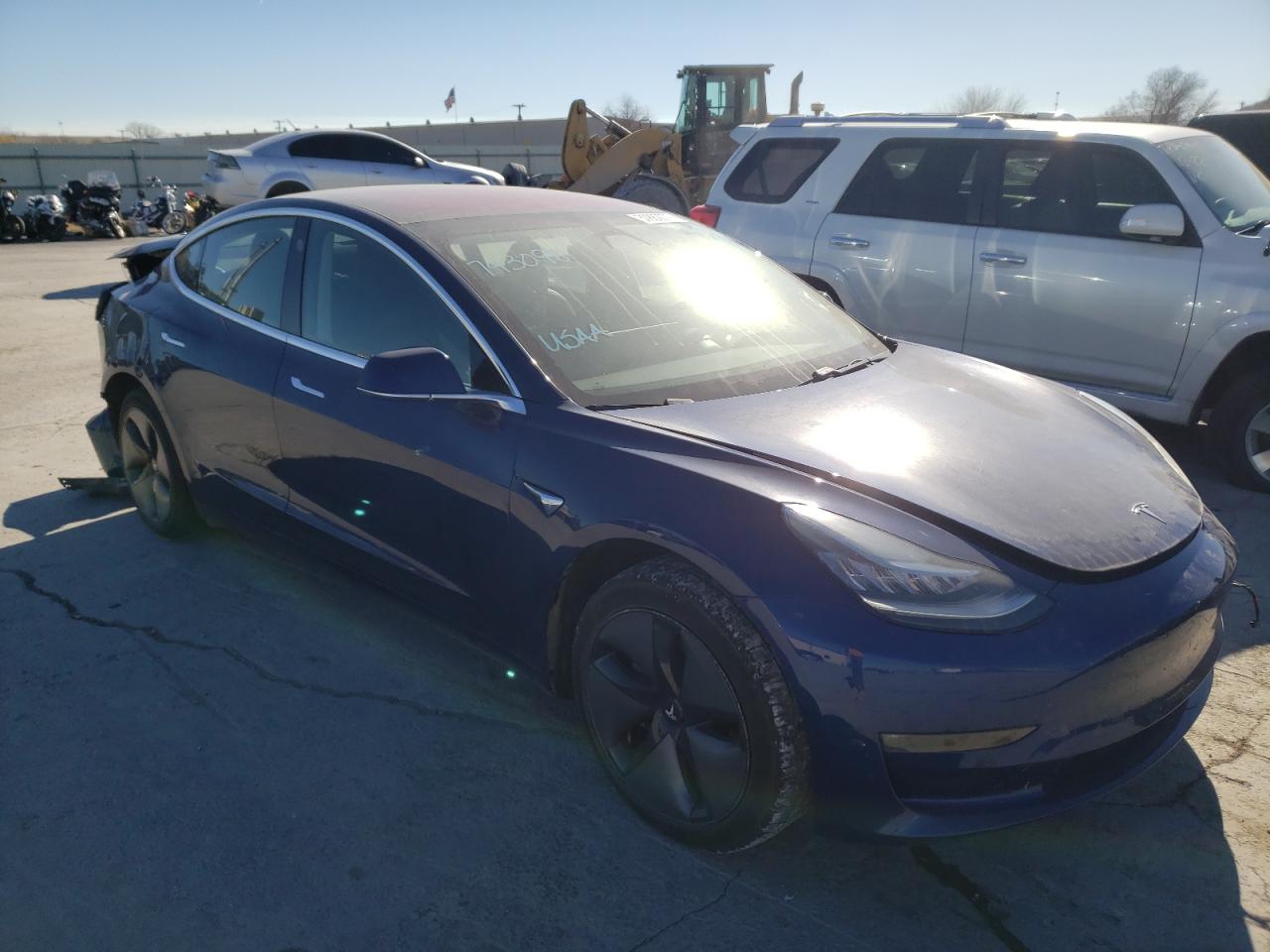 TESLA MODEL 3 2018 with VIN 5YJ3E1EA2JF014670 - Photo from auction