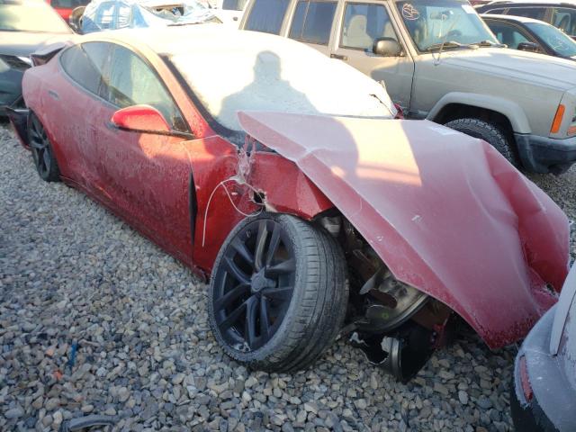 TESLA MODEL S 2021 with VIN 5YJSA1E67MF442922 - Photo from auction