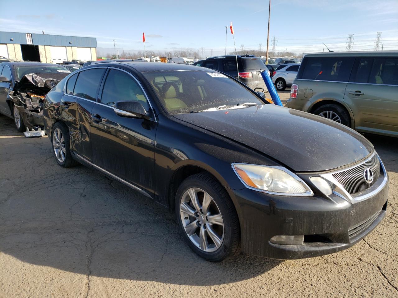 LEXUS GS 350 2010 with VIN JTHCE1KS2A0027705 - Photo from auction