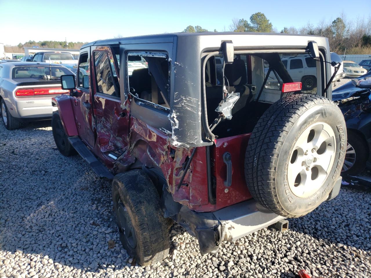 Photo 3 from auction – 2013 JEEP WRANGLER U with VIN 1C4BJWEG5DL580834