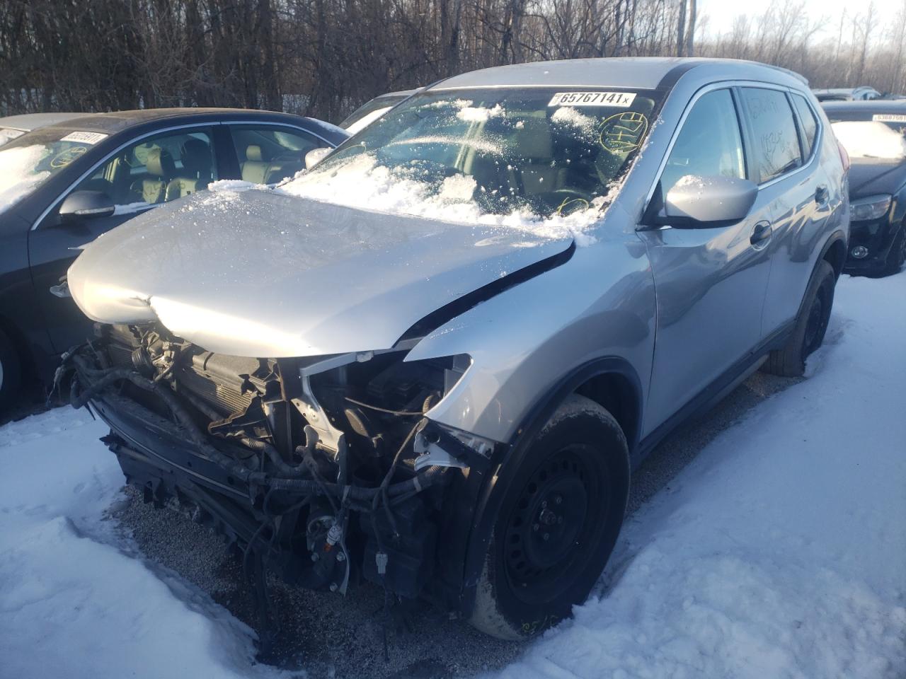 Photo 2 from auction – 2017 NISSAN ROGUE S with VIN KNMAT2MV6HP533924