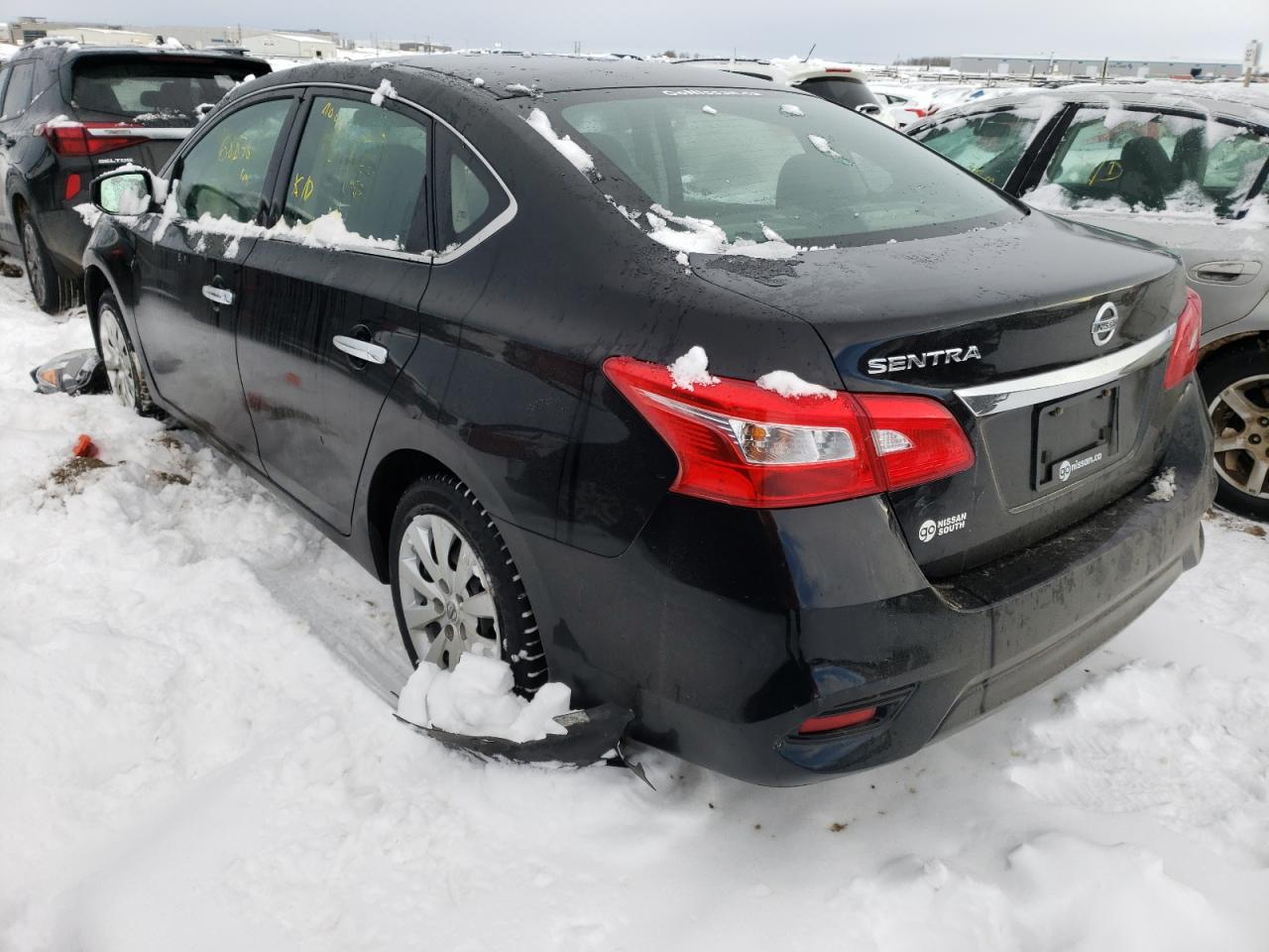 Photo 3 from auction – 2017 NISSAN SENTRA S with VIN 3N1AB7AP3HY406765