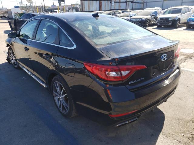 Photo 3 from auction – 2017 HYUNDAI SONATA SPO with VIN 5NPE34AB3HH576989