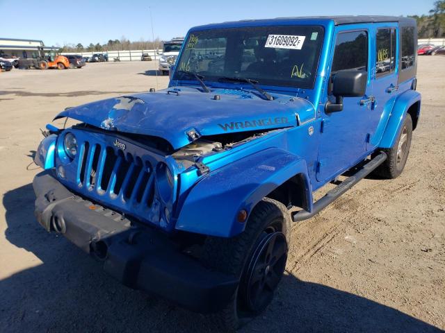 Photo 2 from auction – 2015 JEEP WRANGLER U with VIN 1C4BJWDG9FL608915