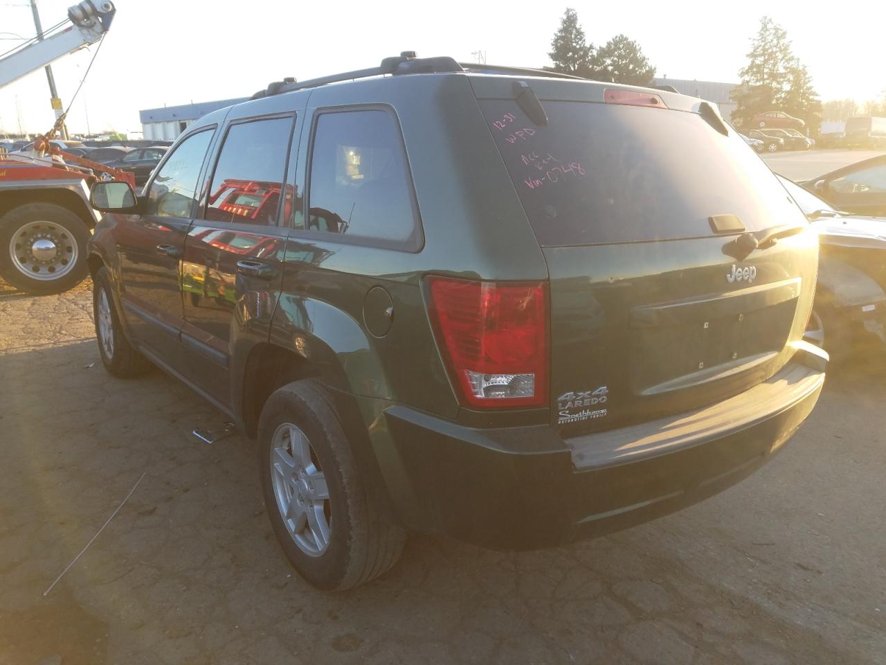 Photo 3 from auction – 2007 JEEP GRAND CHER with VIN 1J8GR48K37C510748