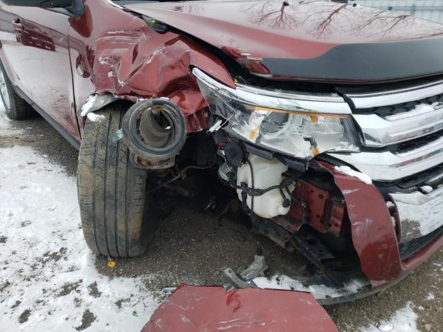 Photo 9 from auction – 2014 FORD EDGE SEL with VIN 2FMDK4JC4EBA39851