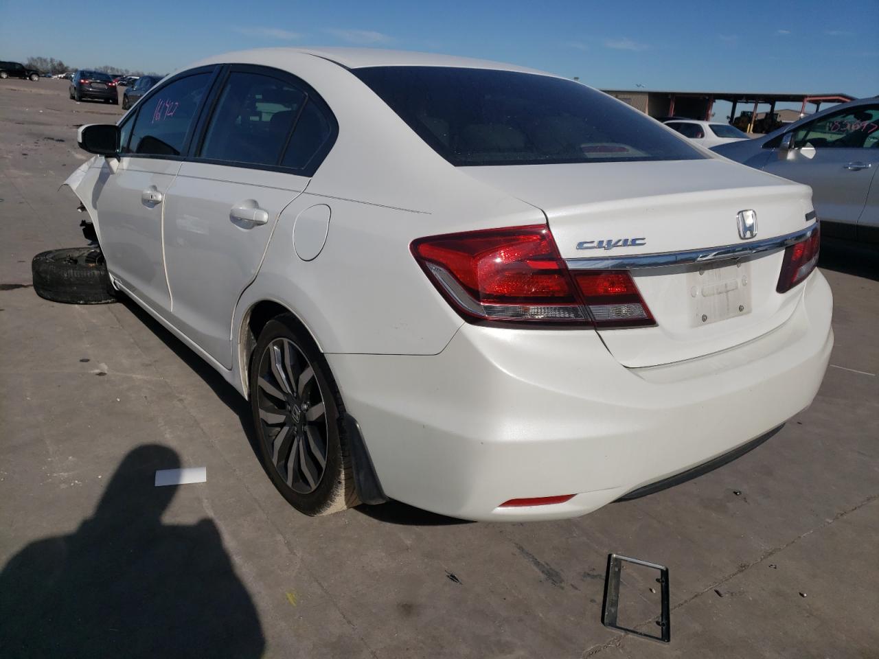 Photo 3 from auction – 2015 HONDA CIVIC EXL with VIN 19XFB2F97FE098644