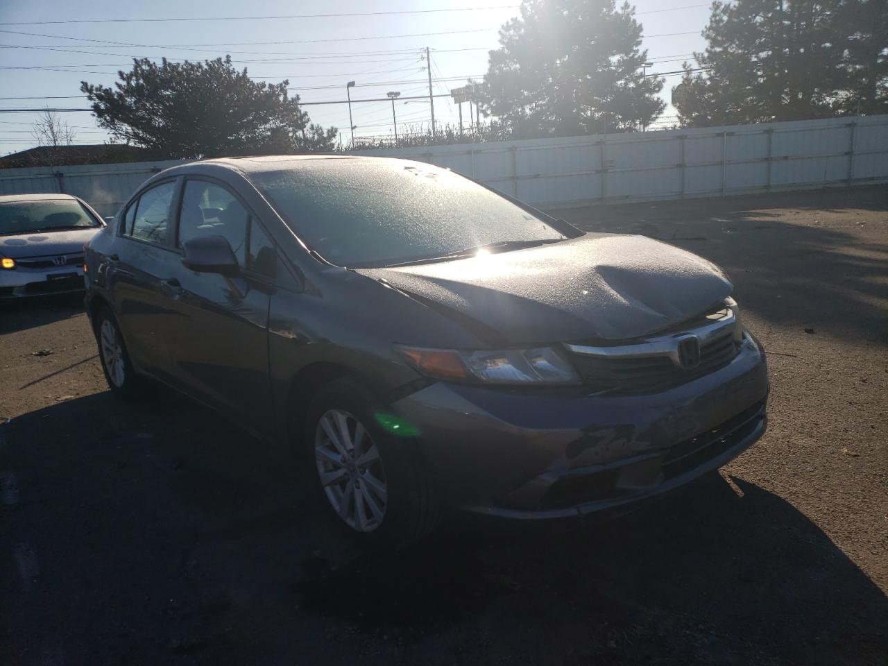 HONDA CIVIC EX 2012 with VIN 19XFB2F80CE069313 - Photo from auction