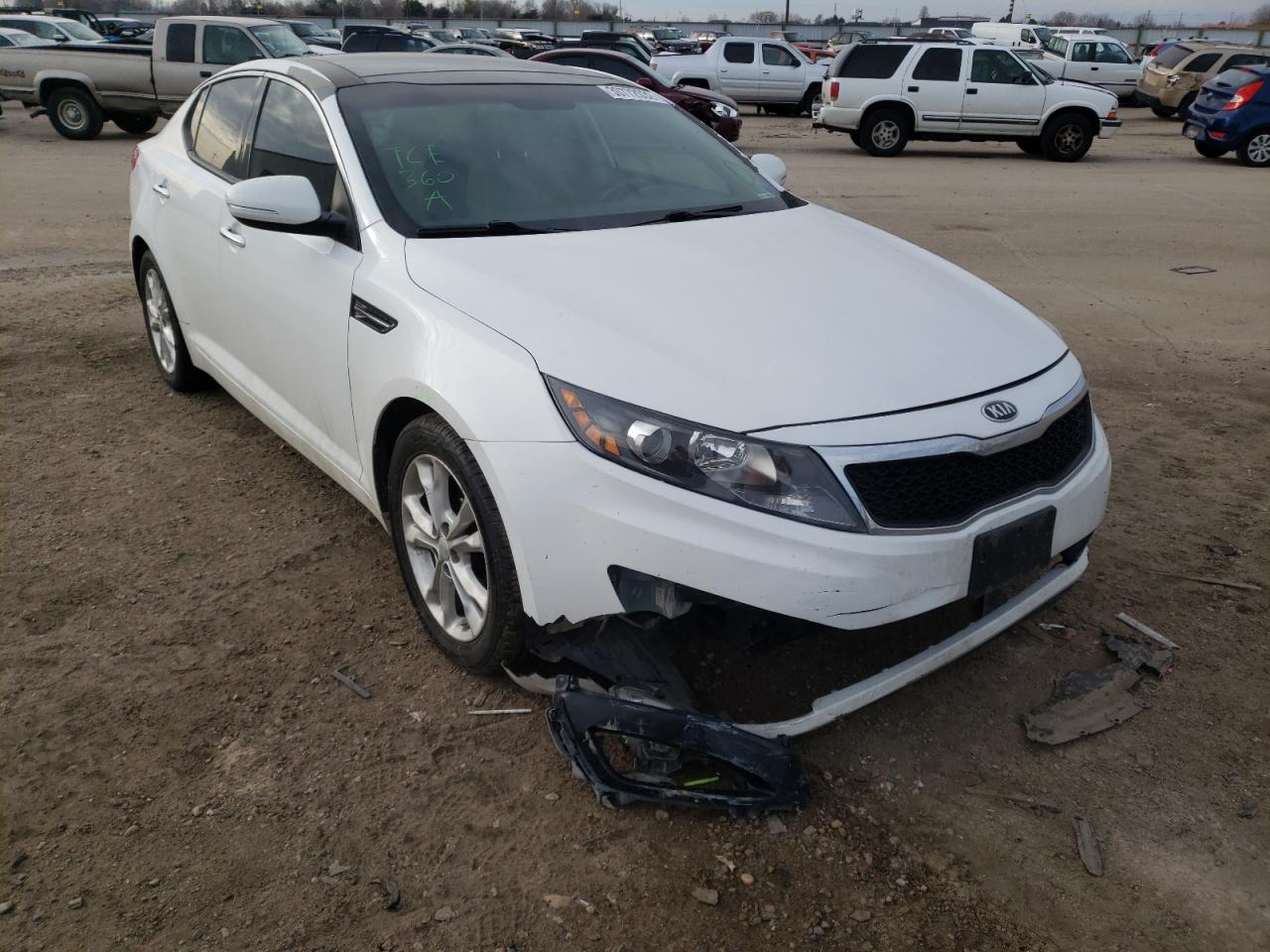 KIA OPTIMA EX 2013 with VIN 5XXGN4A75DG255279 - Photo from auction