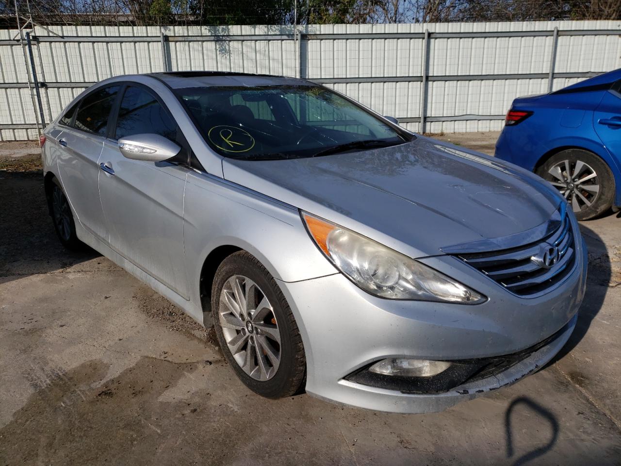 Photo 1 from auction – 2014 HYUNDAI SONATA SE with VIN 5NPEC4AC9EH833206
