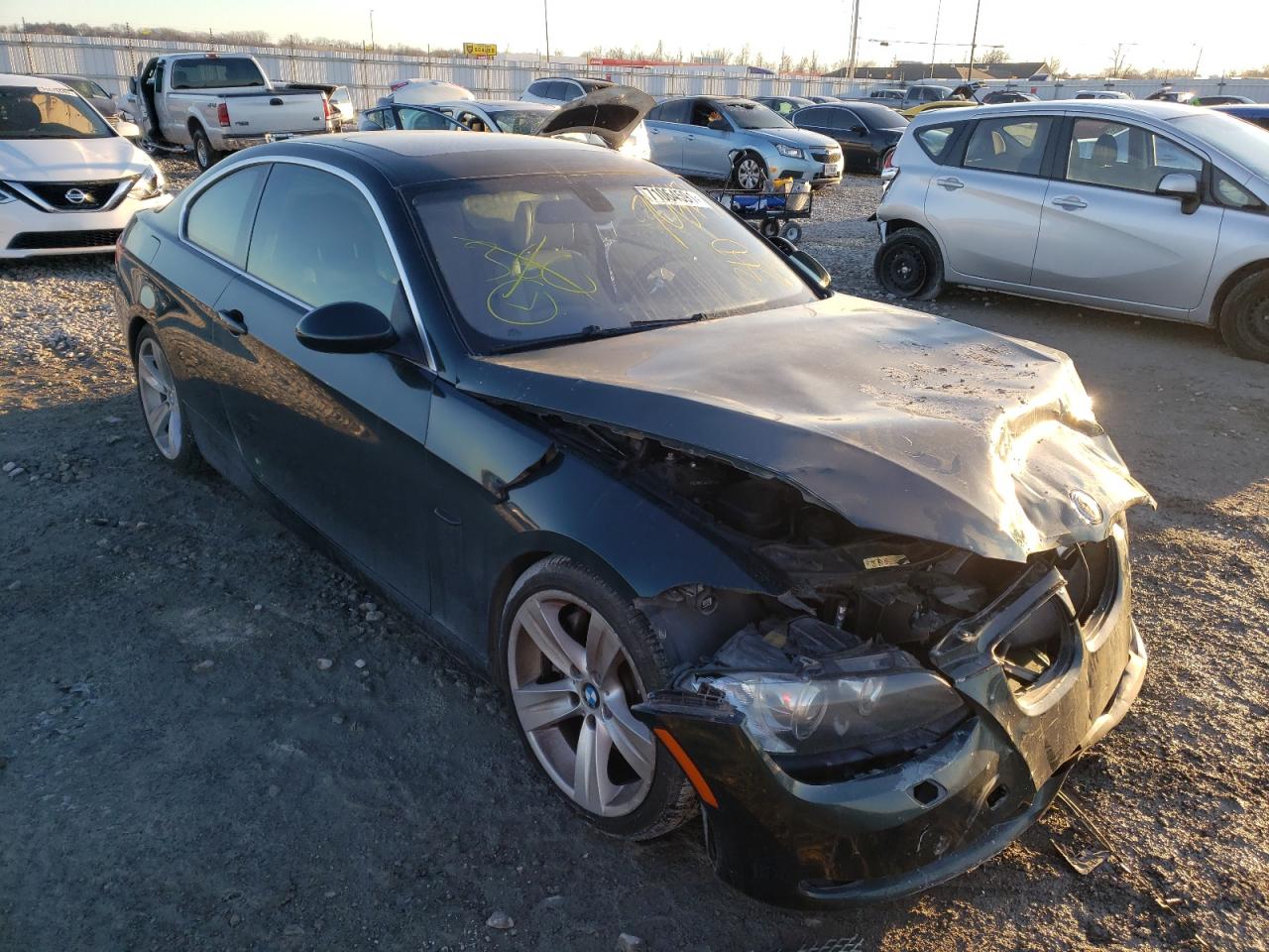 BMW 335 I 2007 with VIN WBAWB73567P032700 - Photo from auction