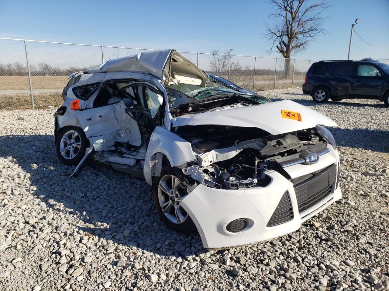 FORD FOCUS SE 2014 with VIN 1FADP3K22EL383139 - Photo from auction