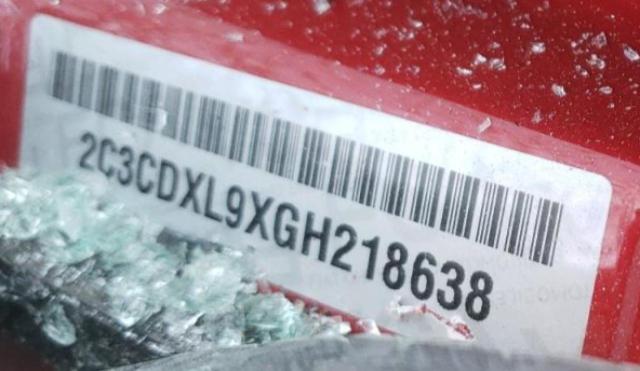 Photo 10 from auction – 2016 DODGE CHARGER SR with VIN 2C3CDXL9XGH218638