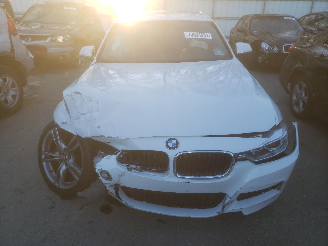 Photo 7 from auction – 2015 BMW 328 I with VIN WBA3A5C59FF453633
