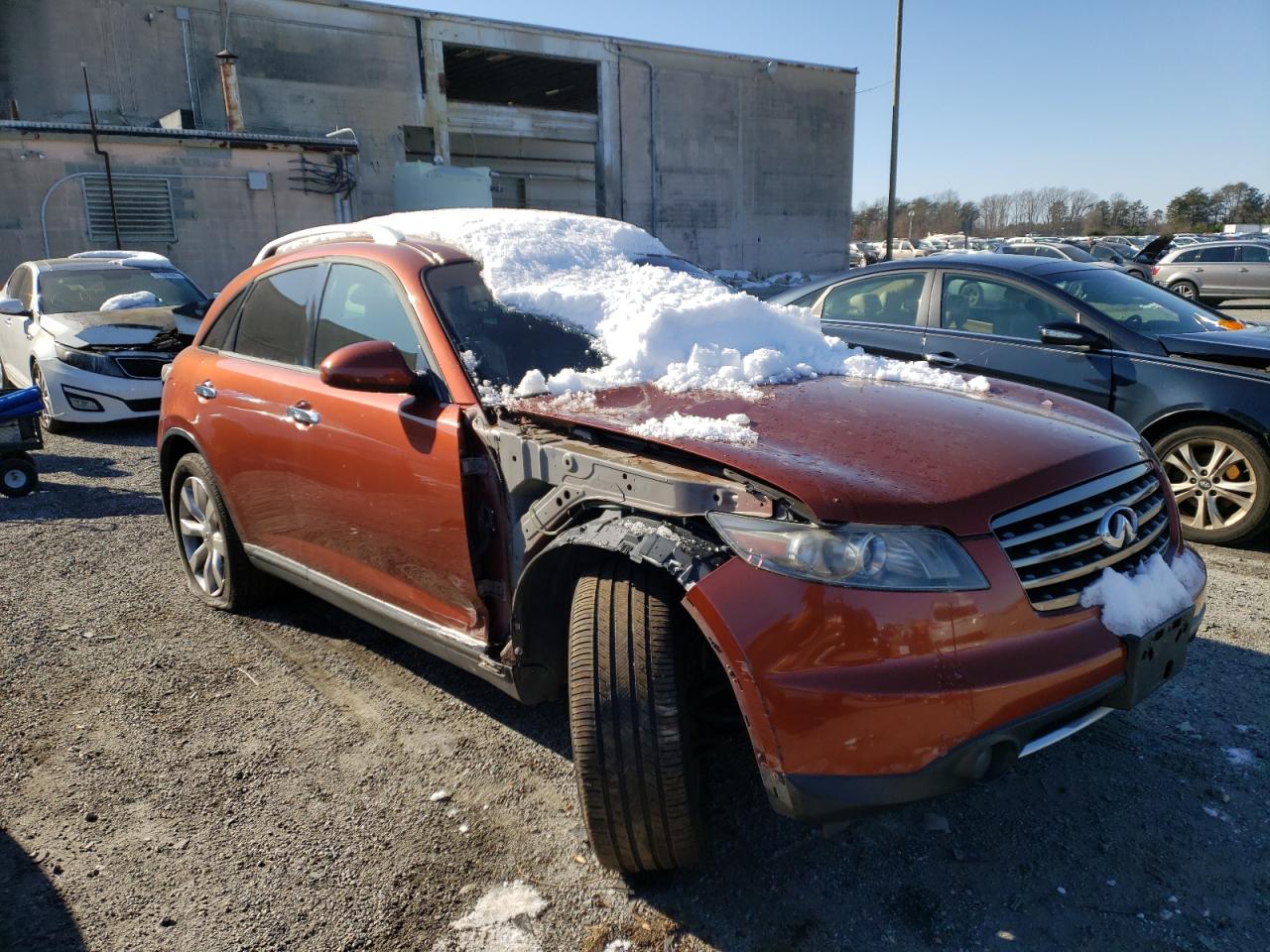 Photo 1 from auction – 2007 INFINITI FX35 with VIN JNRAS08W27X205585
