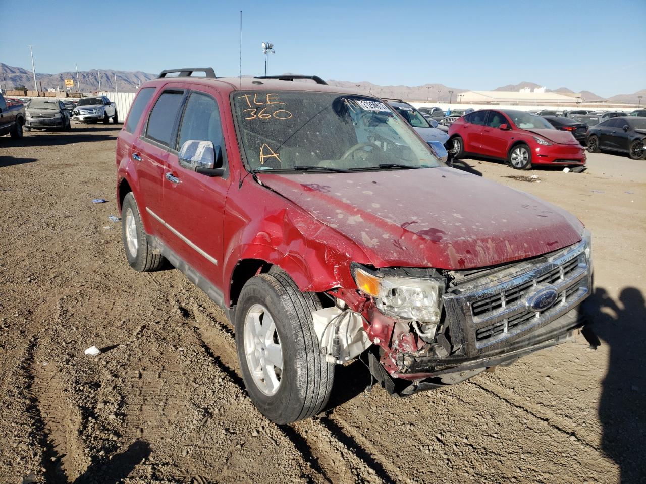 FORD ESCAPE 2009 with VIN 1FMCU93GX9KB93429 - Photo from auction