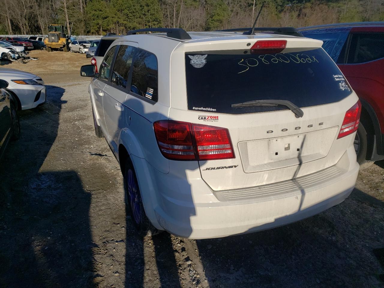 Photo 3 from auction – 2016 DODGE JOURNEY SE with VIN 3C4PDCAB1GT114722