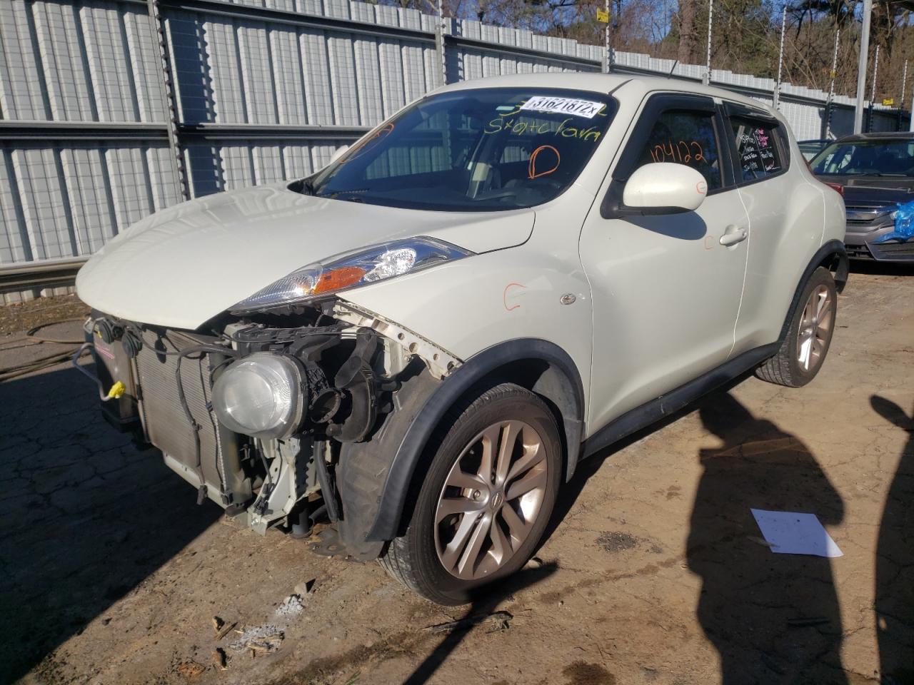 Photo 2 from auction – 2012 NISSAN JUKE S with VIN JN8AF5MR7CT115193