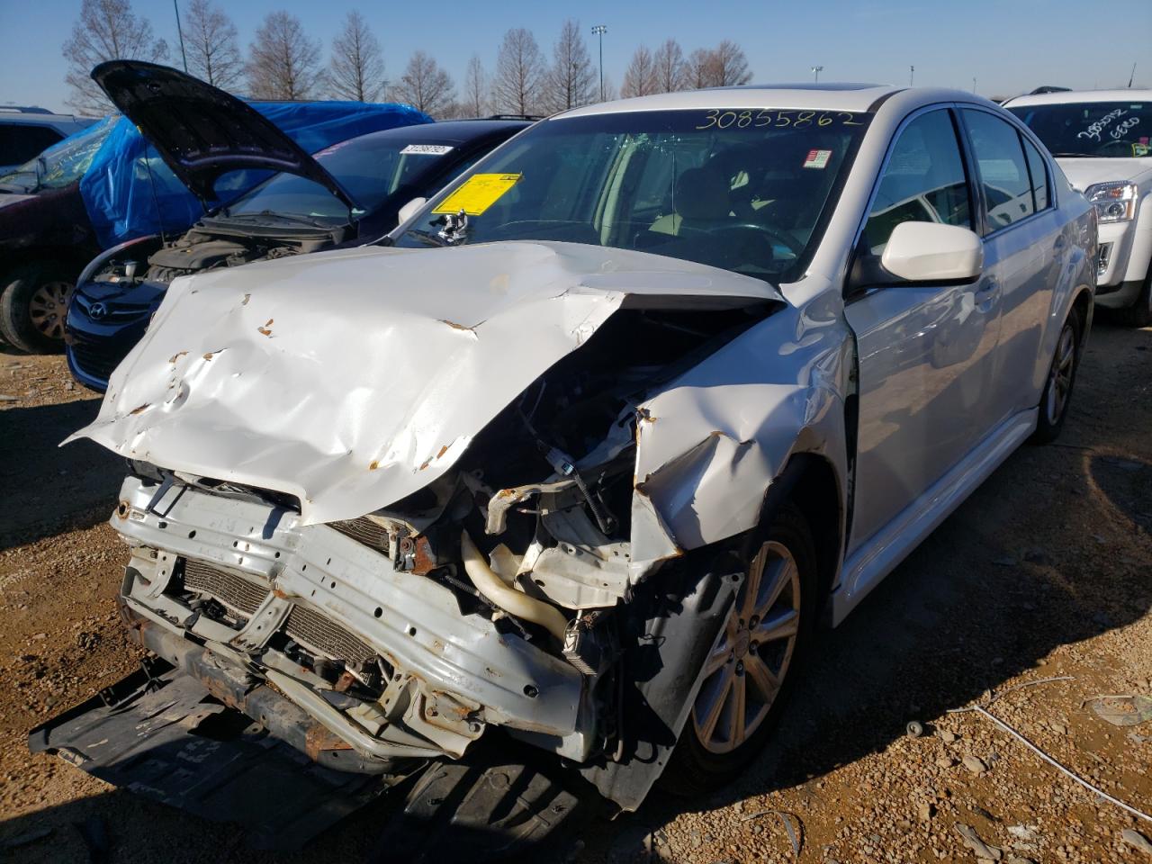 Photo 2 from auction – 2010 SUBARU LEGACY 2.5 with VIN 4S3BMCG61A3230168