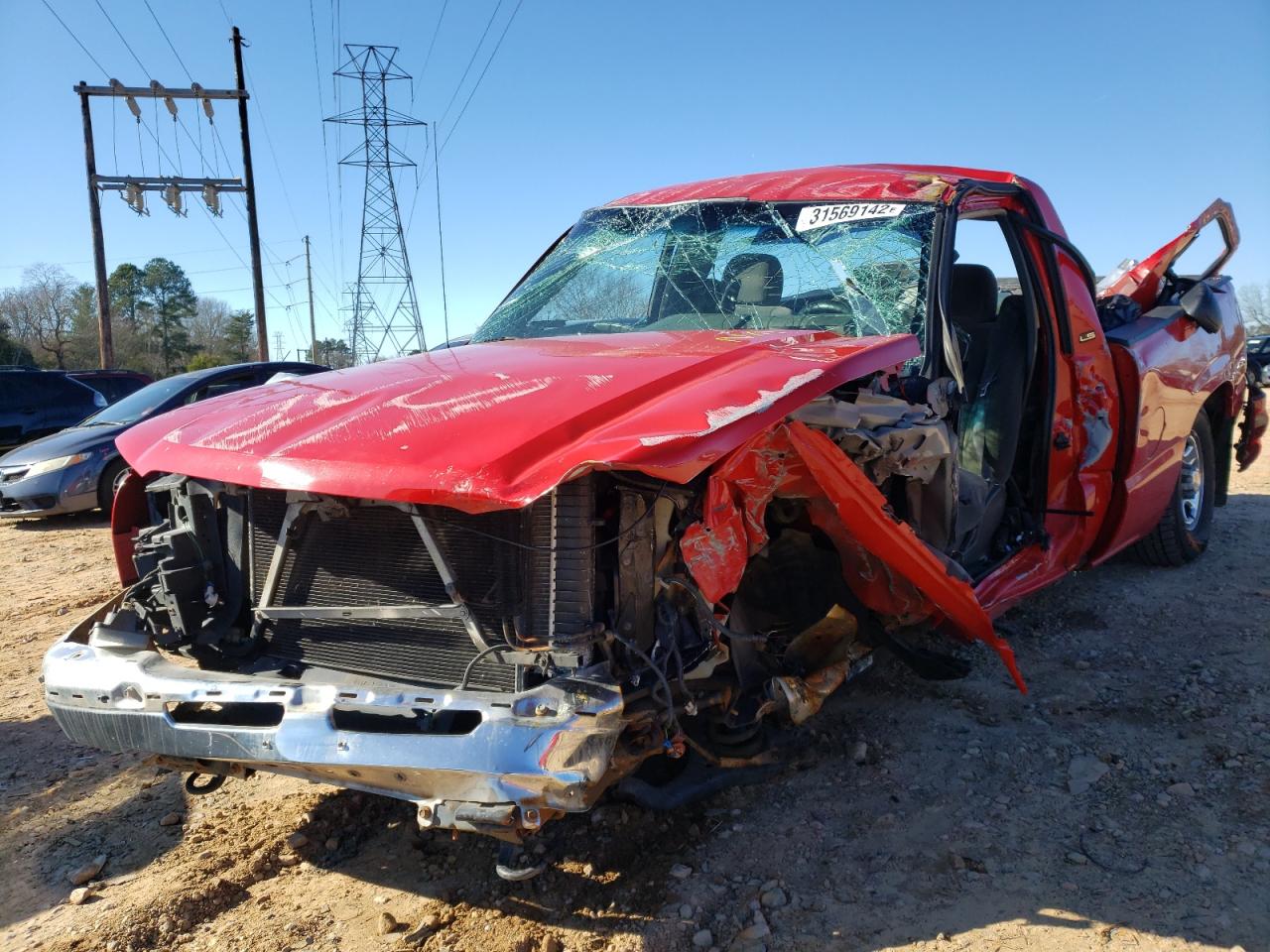 Photo 9 from auction – 2003 CHEVROLET SILVERADO with VIN 1GCEC14V83Z281831