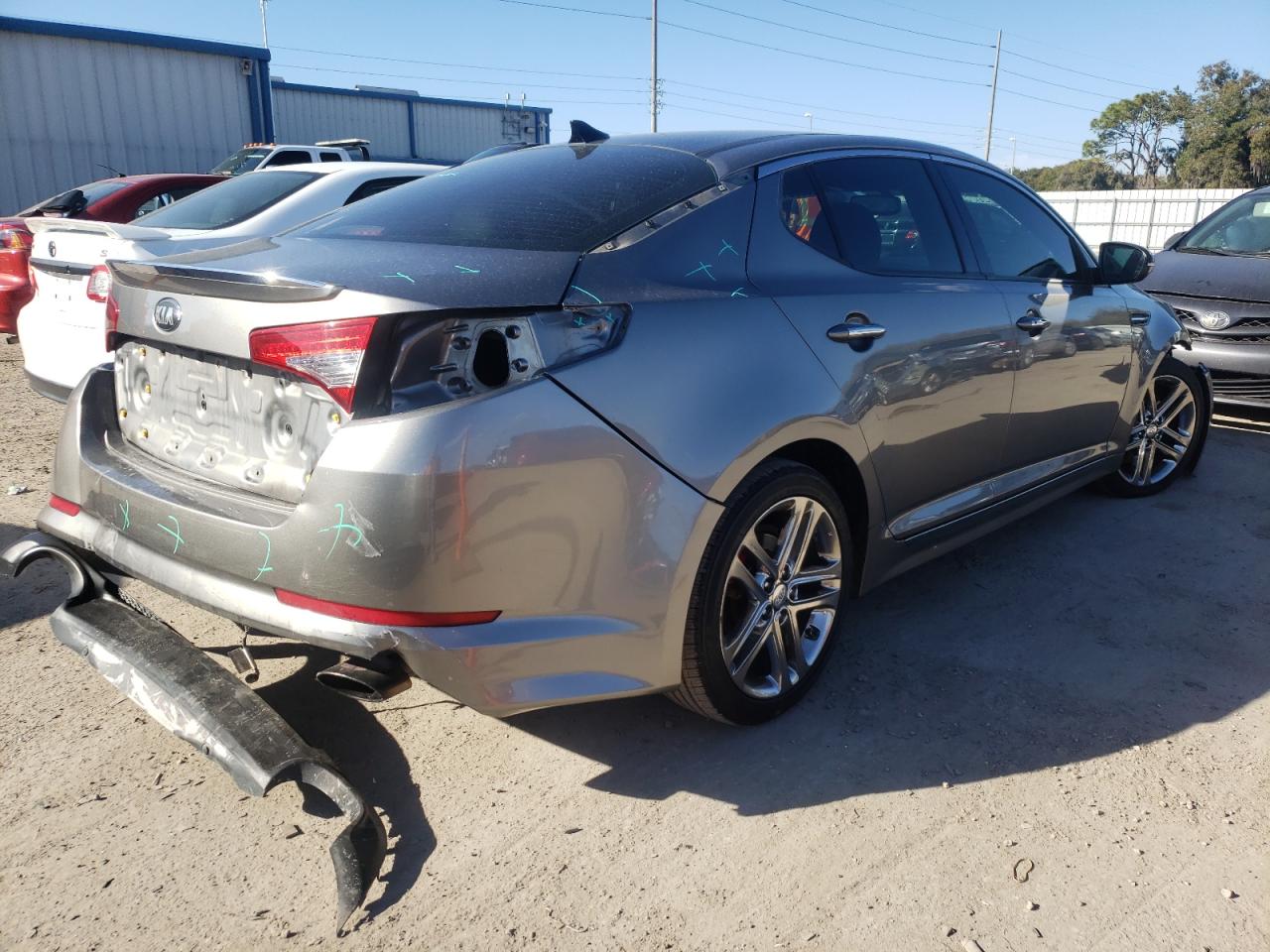 Photo 4 from auction – 2013 KIA OPTIMA SX with VIN 5XXGR4A64DG125201