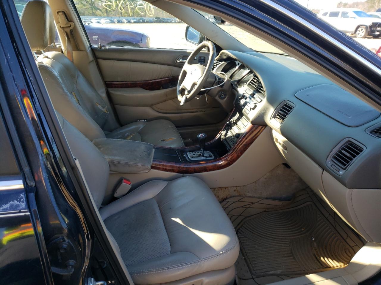 Photo 5 from auction – 2002 ACURA 3.2TL TYPE with VIN 19UUA56822A054813