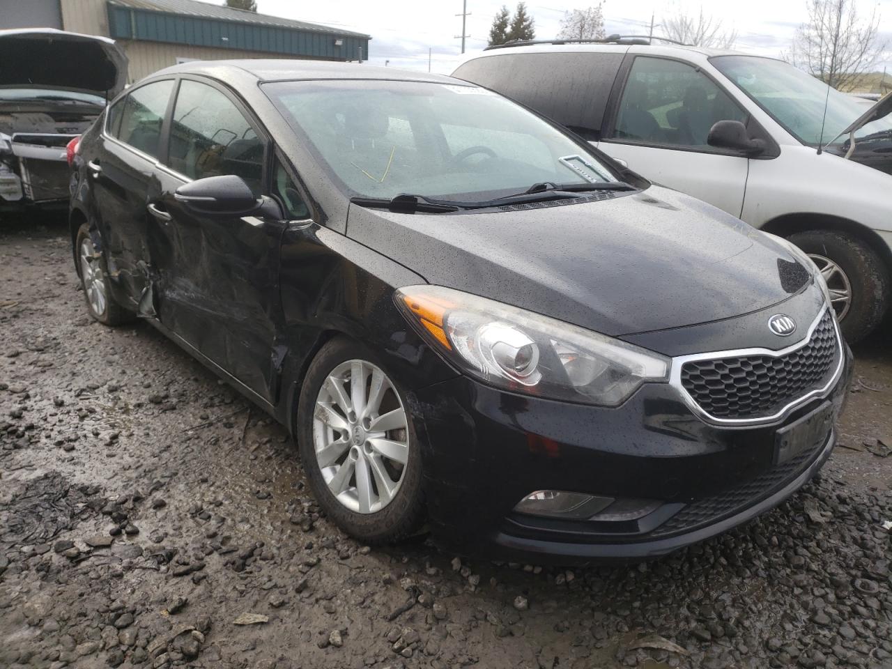 KIA FORTE EX 2014 con VIN KNAFX4A88E5205512 - Foto de la subasta