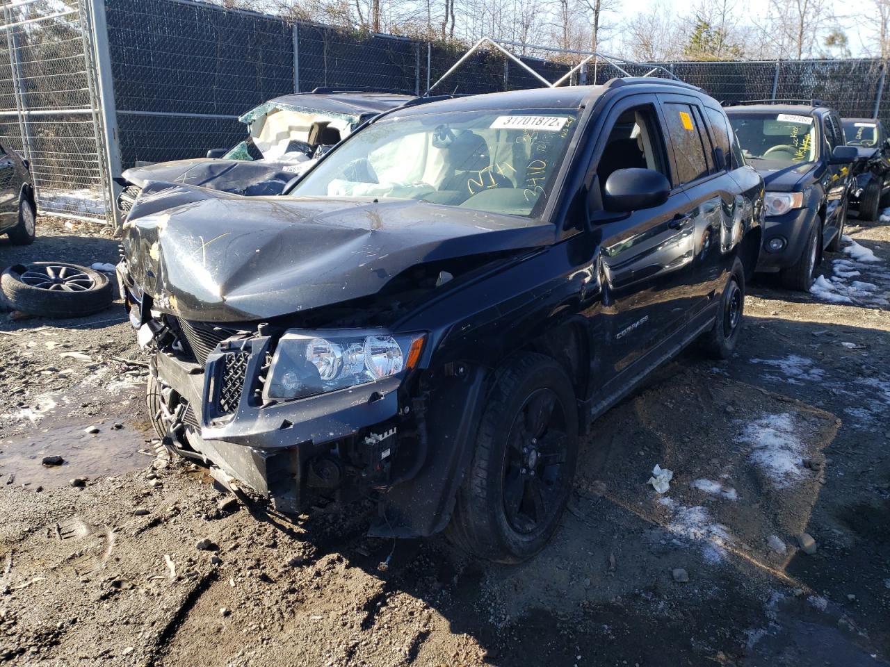 Photo 2 from auction – 2016 JEEP COMPASS SP with VIN 1C4NJDBB5GD713410