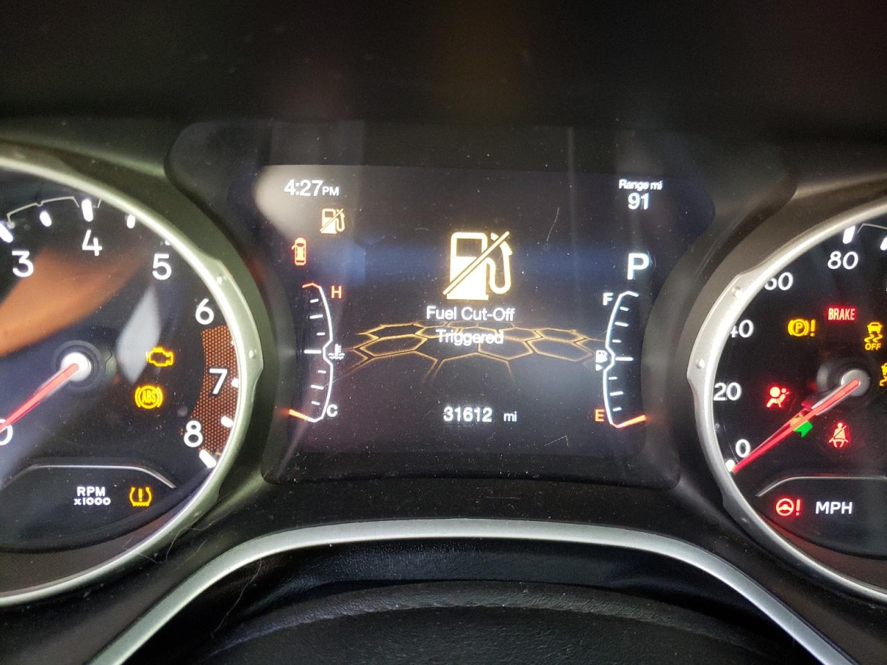 Photo 8 from auction – 2019 JEEP COMPASS SP with VIN 3C4NJCAB1KT637134
